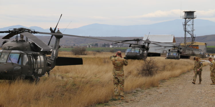 Воена вежба. Криволак, 10 март, 2023
фотографија: Ариан Мехмети