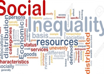 Background text pattern concept wordcloud illustration of social inequality