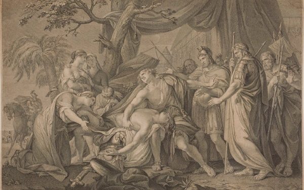 Achilles laments the Death of Patroclus, c.1767, Gavin Hamilton (1723 - 1798)