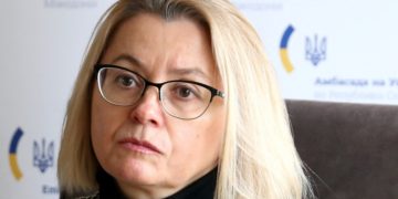 Амбасадорката на Украина во РСМ, Наталија Задорожњук (фото: А. Мехмети / ЦИВИЛ)