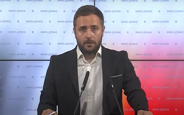 Димче Арсовски, портпарол на ВМРО-ДПМНЕ