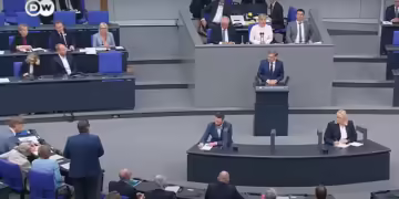Bundestag debate on Srebrenica genocide, 11 July, 2025
Photo> screenshot from DW video