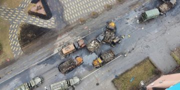 Уништени руски воени возила, 26 март 2022, Ројтерс