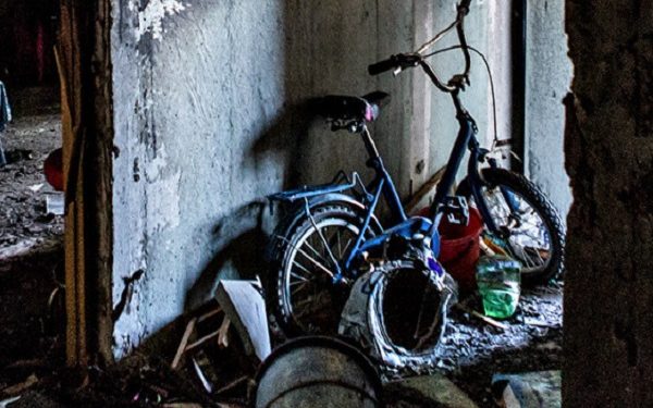 KHARKIV, UKRAINE - MARCH 12: Buildings affected and houses damaged in the districts of the city that were the subject of the bombings and which are located near the front in Kharkiv, Ukraine on March 12, 2022 as Russian attacks continue. ( Andrea Carrubba - Anadolu Agency )