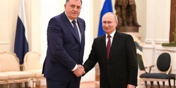 Milorad Dodik & Vladimir Putin
Photo source: Official FB page of Dodik