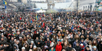 Протести Евромајдан-Кијив 2014 година Фото: Wikipedia