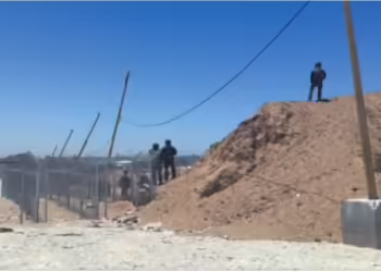 Снимки споделени со Би-Би-Си од операцијата за помош во Газа. Фото: Скриншот од видео на ВВС