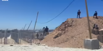 Снимки споделени со Би-Би-Си од операцијата за помош во Газа. Фото: Скриншот од видео на ВВС