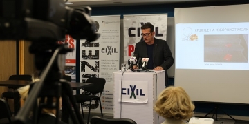 Џабир Дерала, ЦИВИЛ, прес конференција во 10:35