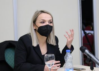 Маријана Рогожарска Поповска, Претседателката на Совет на општина Штип / фото: М.Муриќ, ЦИВИЛ