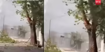 Иранците го напуштаат Техеран по израелските  напади. Фото: Скриншот од видео на TOI