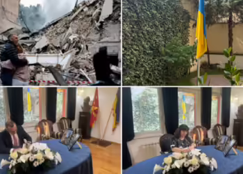 Фото: украинската амбасадорка Лариса Дит/ Х