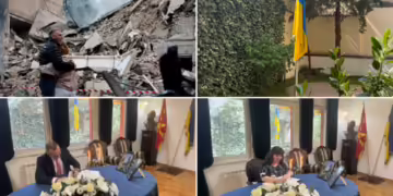 Фото: украинската амбасадорка Лариса Дит/ Х