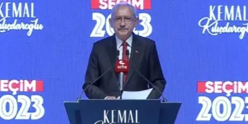 Кандидатот за претседател на турската опозиција Кемал Киличдароглу по поразот на изборите најави дека „борбата продолжува“.Фото: МИА