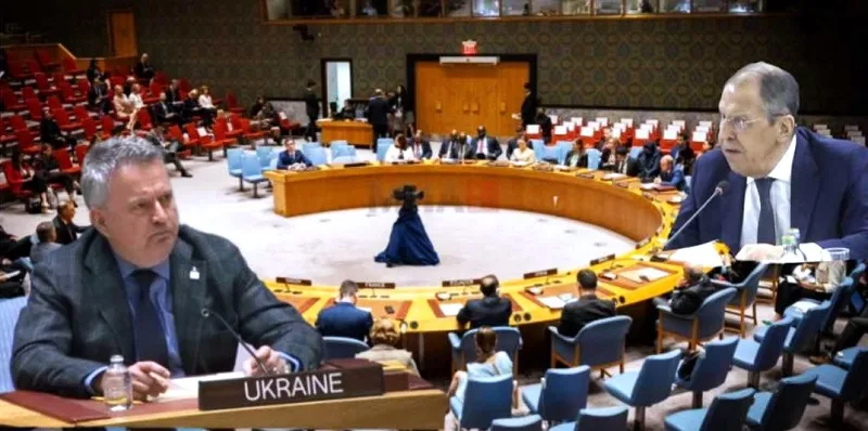 Украина ја потенцира важноста на Советот за безбедност за документирање докази за „реинкарнацијата на Рибентроп“, додека Лавров продолжува да го користи ОН за ширење пропаганда