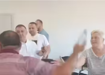 Фото: Скриншот од видео на штипската телевизија М-нет