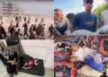 Mass starvation spreading across Gaza
photo source- screenshots from a video of Democracy Now!