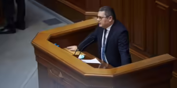 Претседателот на Комитетот за надворешна политика и меѓупарламентарна соработка на Врховната Рада, Олександар Мережко. Фото: Фејсбук