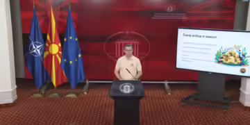 Промоција на кампањата „Македонско најдобро“, фото извор - видео од прес конференција на МЗШВ