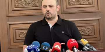 градоначалник на општина Аеродрмо Орце Ѓоргиевски 
фото/ МИА