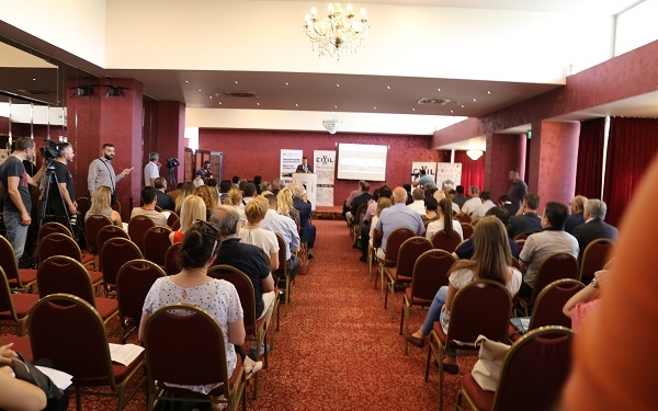 (од архивата на ЦИВИЛ) Конференцијата Македонски перспективи: Како до Европа, јули 2018. Фото: Б. Јордановска/ЦИВИЛ