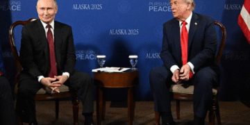 Средба Трамп-Путин, Алјаска, 15 август 2025 (извор на фотографија: веб-страницата на рускиот претседател)