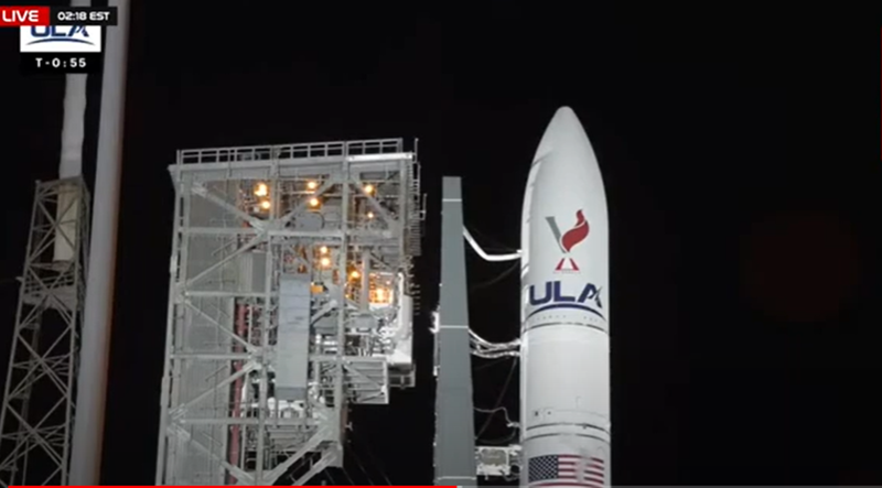 На месечината е лансирана нова ракета „Вулкан Кентаур“, прва по „Аполо“