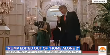 Доналд Трамп се појави во филмскиот хит „Сам дома 2“. Фото: Скриншот од видео на Tuday