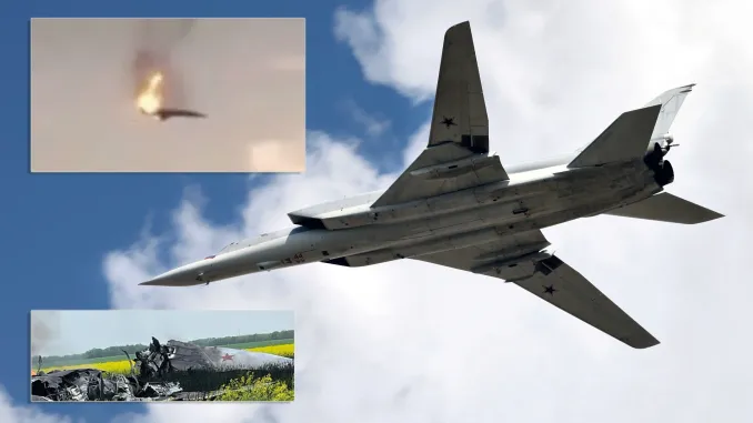 Украина успешно го собори првиот руски стратешки бомбардер Ту-22М3