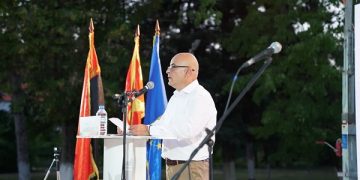 Дејан Владев, кандидат за градоначалник на Свети Николе на промоција, извор: ВМРО-ДПМНЕ