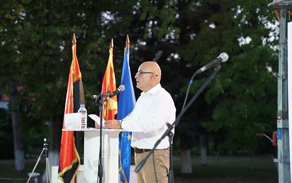 Дејан Владев, кандидат за градоначалник на Свети Николе на промоција, извор: ВМРО-ДПМНЕ