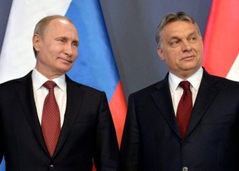 Виктор Орбан и Владимир Путин, 2015 (Wikimedia Commons)