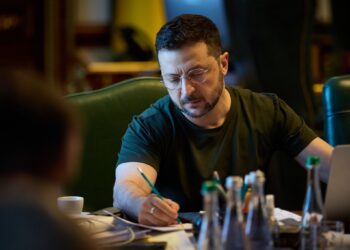 Претседателот на Украина, Володимир Зеленски
Фото извор- официјален профил  на ФБ на Зеленски