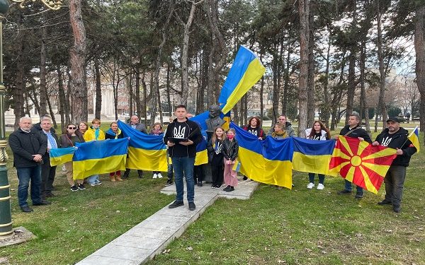 В сабота во Скопје протестен марш на Здружение на Украинците во Македонија „Лесја Украинка“