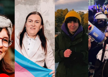 Од лево кон десно: Зана Ванрентергем, Анастасија Јева Домани, Таја Герасимова и Марта Лемпарт / Фото: Euronews