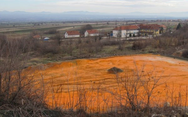 Депонија на арсен во Лојане, извор: МЕТА, фотографија на Бојан Блажевски