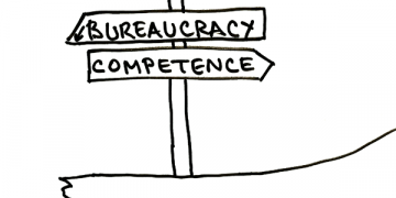 Бирократија vs. Компетентност (нацрта: Џ. Дерала)
