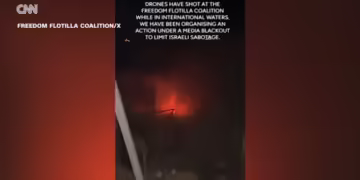 Фото: Скринчот од видео на CNN