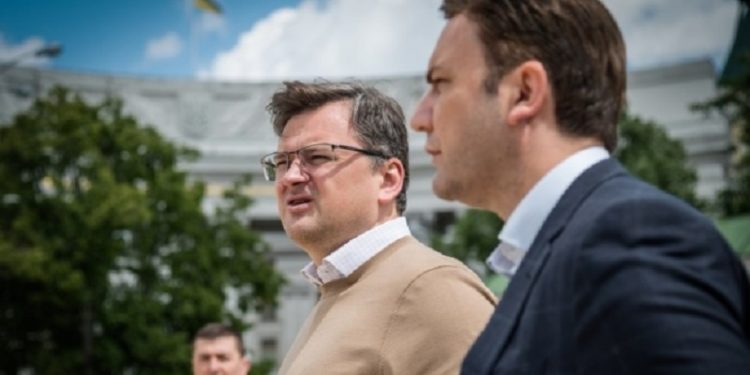 Кулеба и Османи, Киев, 27 мај 2022 (Укринформ)