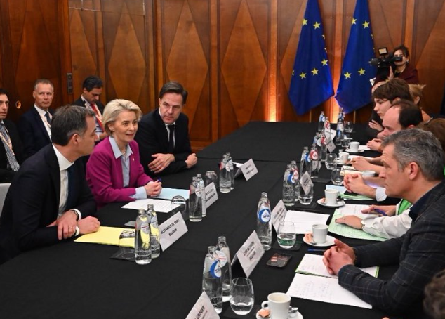 Лидерите на ЕУ на средба со претставници на европските земјоделци