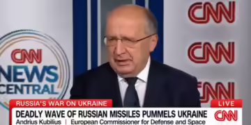 Фото: Скриншот од видео од фејсбук профилот на Андриус Кибилиус