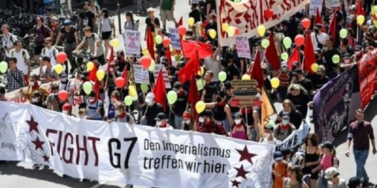 Протести против Г7 во Минхен, во пресрет на Самитот на Г7