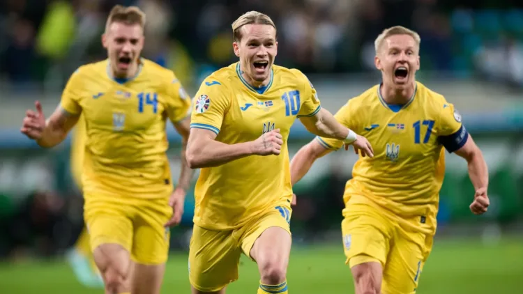 Рускиот терор не го скрши духот на Украиците, слават клучна победа за пласман на ЕУРО 2024