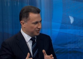 Никола Груевски на ТВ Сител (скриншот)