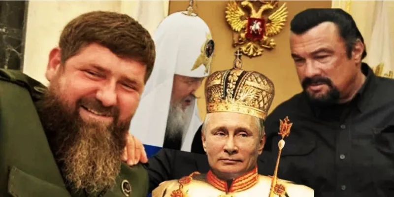 Инаугурацијата на Путин бојкотирана од Западот, ја удостоија „специјалните гости“- Стивен Сигал, Патријархот Кирил, чеченскиот сатрап Кадиров и водач на моторџиска банда