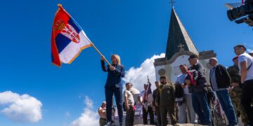 Одбележување на годишнина од Битката на Кајмакчалан
Извор: Слубена ФБ страница на српската министерка за труд и социјала Милица Ѓурѓевиќ