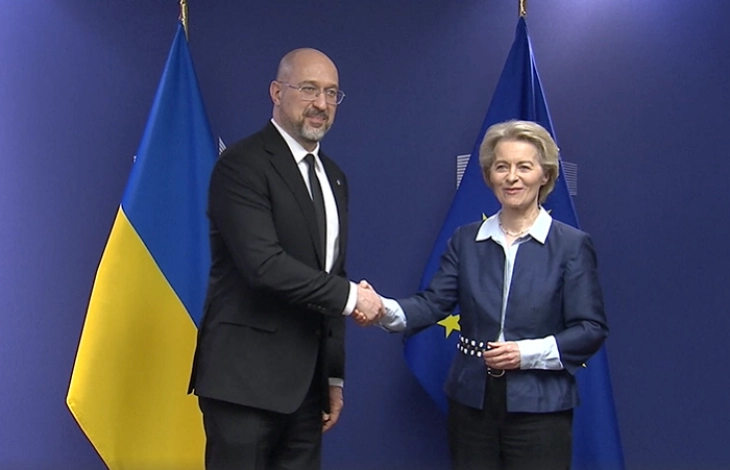 Фон дер Лајен: Украинскиот план ќе помогне за поттикнување на растот и за приближување на Украина до ЕУ