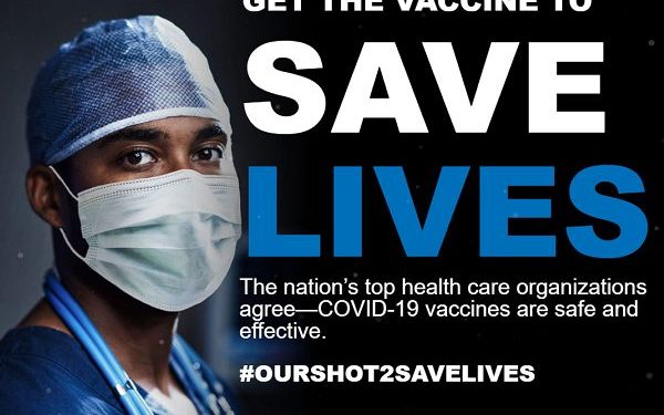 Една од кампањите во САД за поттикнување на вакцинирањето против Ковид-19 (скриншот од ourshot2savelives.org)