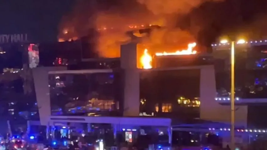 Терористичката ИСИС ја презеде одговорноста за нападот во концертниот комплекс во Москва каде загинаа најмалку 40 лица
