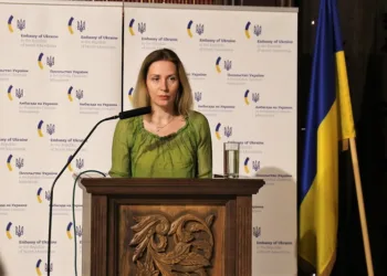 Олесја Стасјук, доктор по историски науки, раководител на Националната асоцијација на истражувачи на Гладоморот- геноцид врз Украинците (Фото: Б. Јордановска/ЦИВИЛ)
